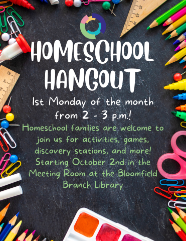 Homeschool Parent Meet Up - Bloomfield Branch