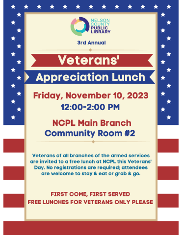 Veteran's Appreciation Lunch