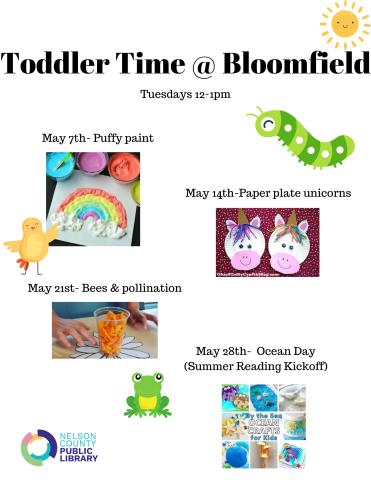 Toddler Time May