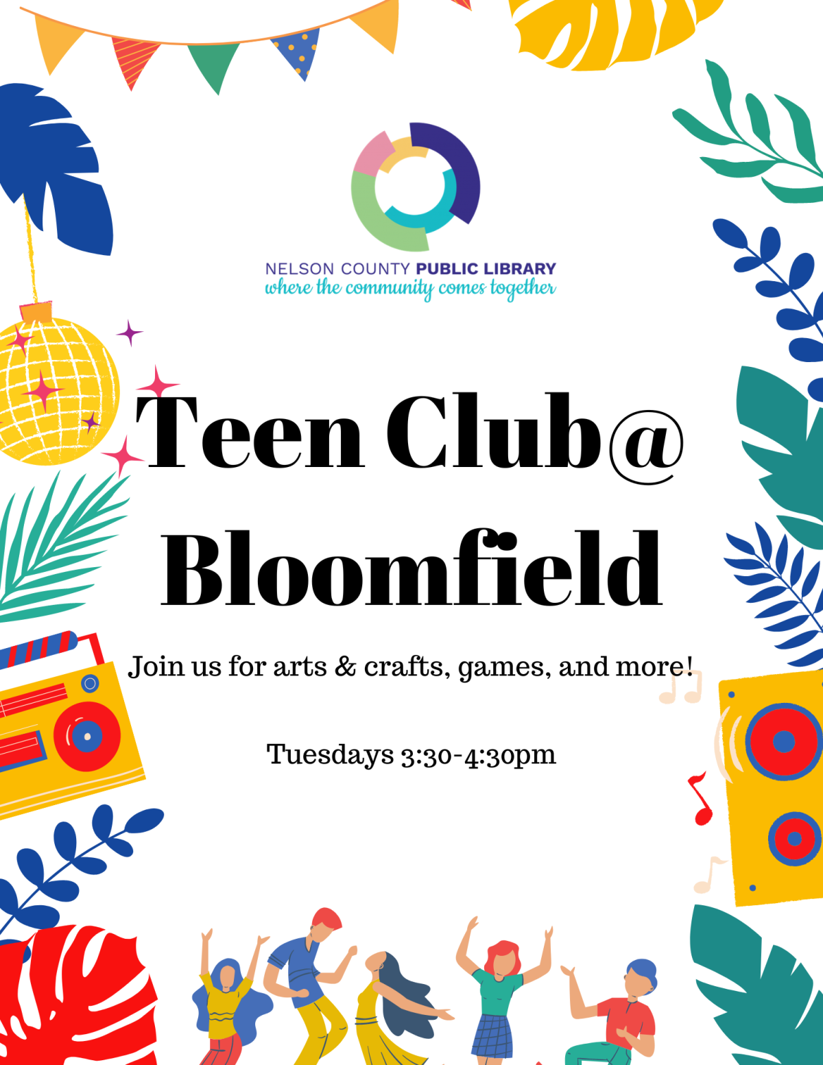 teen club bloomfield